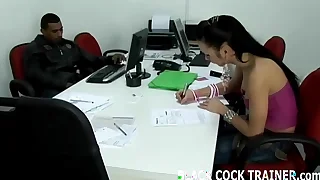 I with a try one's hand at to with a try one's hand at a taste of his beamy black bushwa