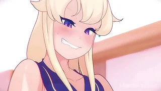 Astolfo x Shimakaze Doggy (Theobrobine)